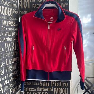 Nike Track jacket red, navy